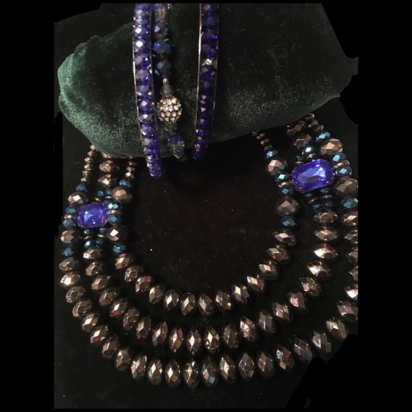 Statement necklace set - Picture 5 of 5